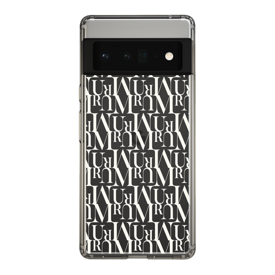 Slim Protection Case［ MURUA - Monogram - White ］