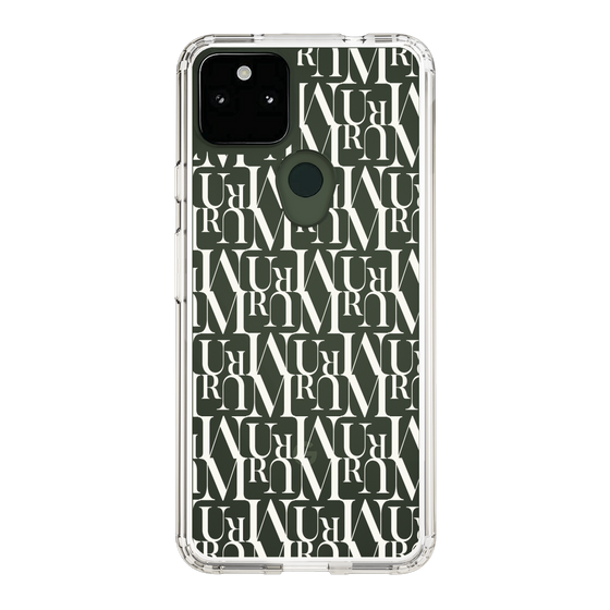 Slim Protection Case［ MURUA - Monogram - White ］