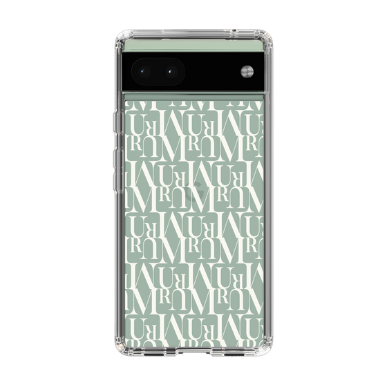 Slim Protection Case［ MURUA - Monogram - White ］