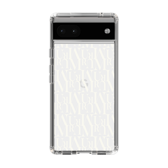 Slim Protection Case［ MURUA - Monogram - White ］