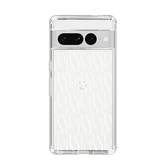 Slim Protection Case［ MURUA - Monogram - White ］