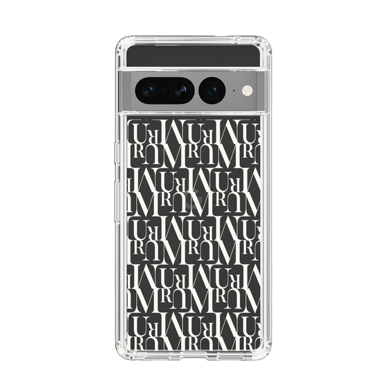 Slim Protection Case［ MURUA - Monogram - White ］