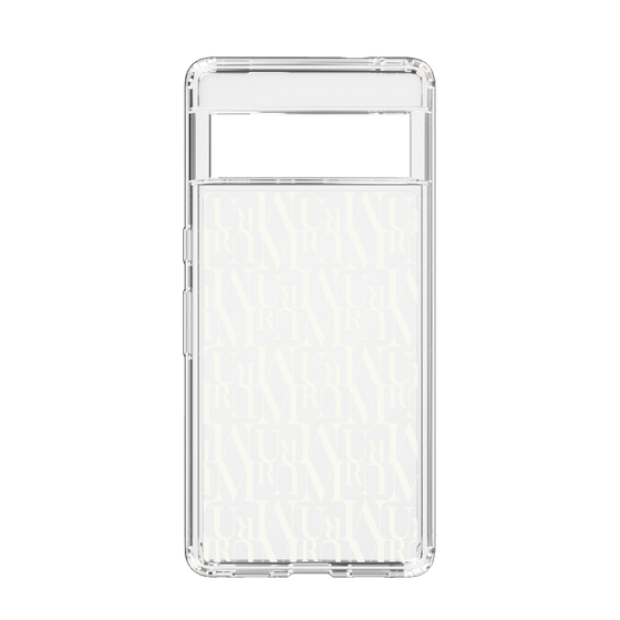 Slim Protection Case［ MURUA - Monogram - White ］