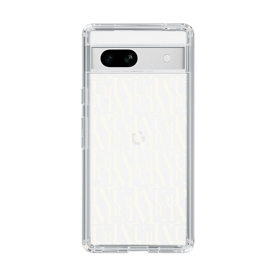 Slim Protection Case［ MURUA - Monogram - White ］