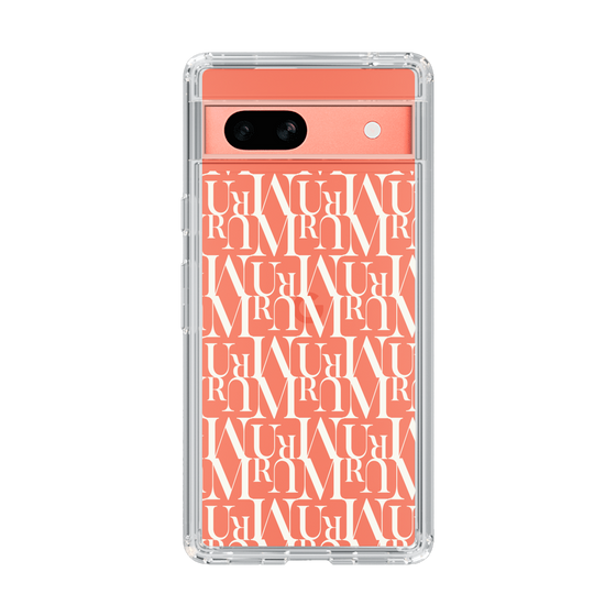 Slim Protection Case［ MURUA - Monogram - White ］