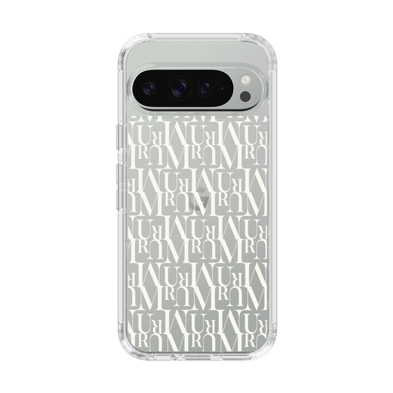 Slim Protection Case［ MURUA - Monogram - White ］