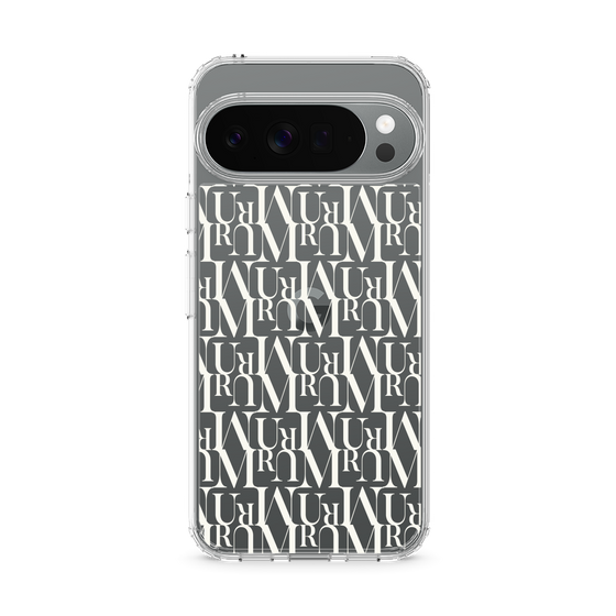 Slim Protection Case［ MURUA - Monogram - White ］