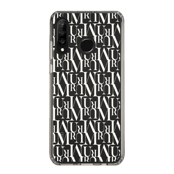 Slim Protection Case［ MURUA - Monogram - White ］