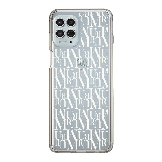 Slim Protection Case［ MURUA - Monogram - White ］