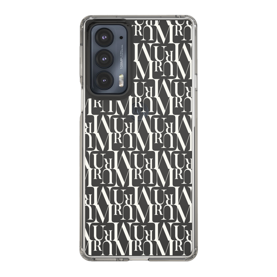 Slim Protection Case［ MURUA - Monogram - White ］