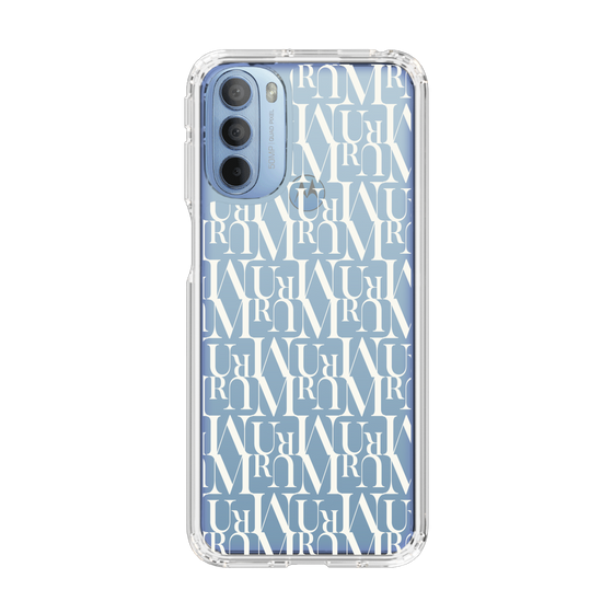 Slim Protection Case［ MURUA - Monogram - White ］