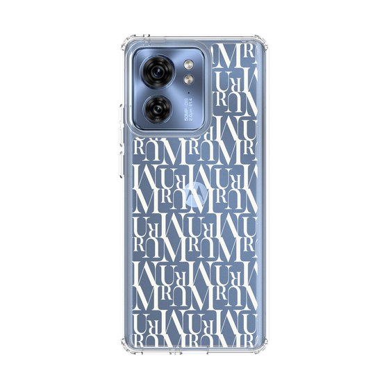 Slim Protection Case［ MURUA - Monogram - White ］