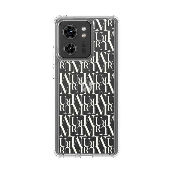 Slim Protection Case［ MURUA - Monogram - White ］