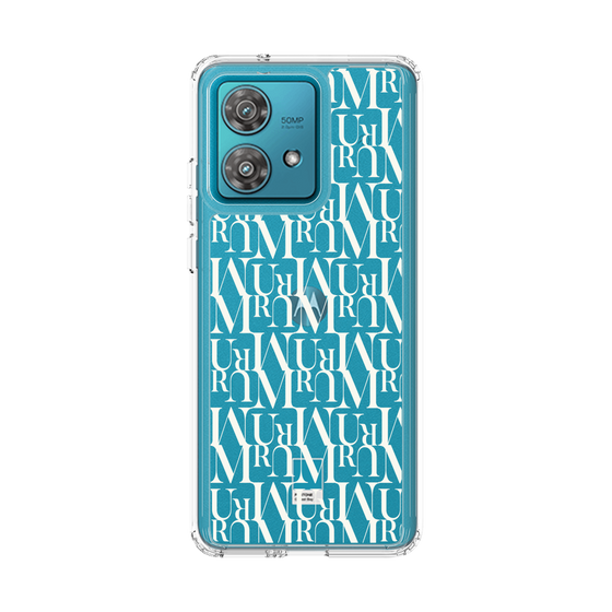 Slim Protection Case［ MURUA - Monogram - White ］