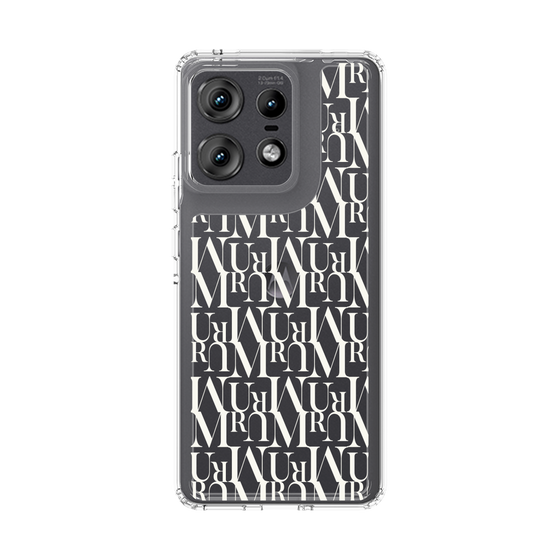 Slim Protection Case［ MURUA - Monogram - White ］