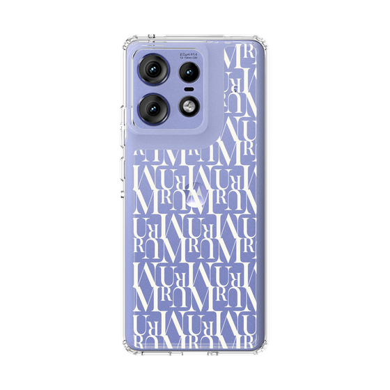 Slim Protection Case［ MURUA - Monogram - White ］