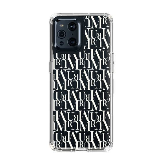 Slim Protection Case［ MURUA - Monogram - White ］