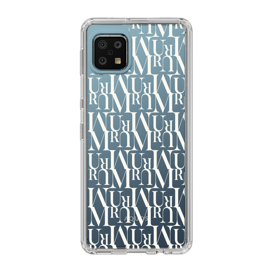 Slim Protection Case［ MURUA - Monogram - White ］