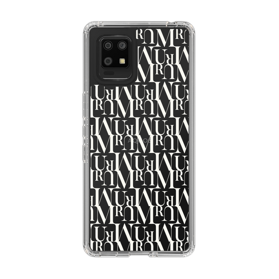 Slim Protection Case［ MURUA - Monogram - White ］