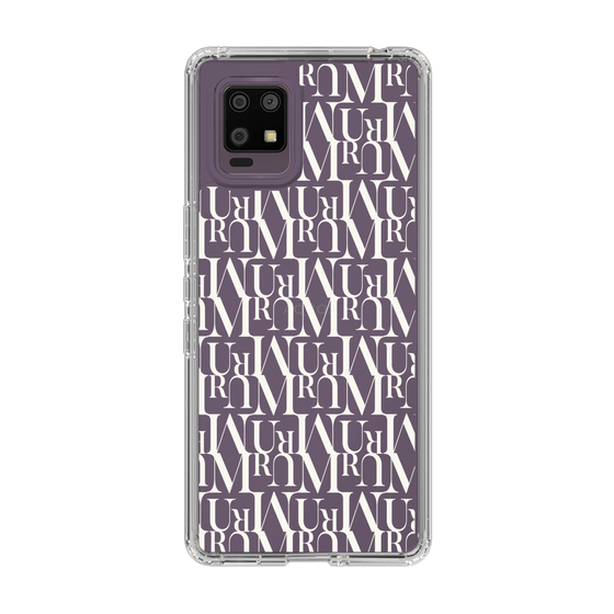 Slim Protection Case［ MURUA - Monogram - White ］