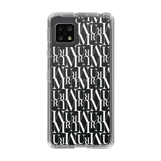 Slim Protection Case［ MURUA - Monogram - White ］