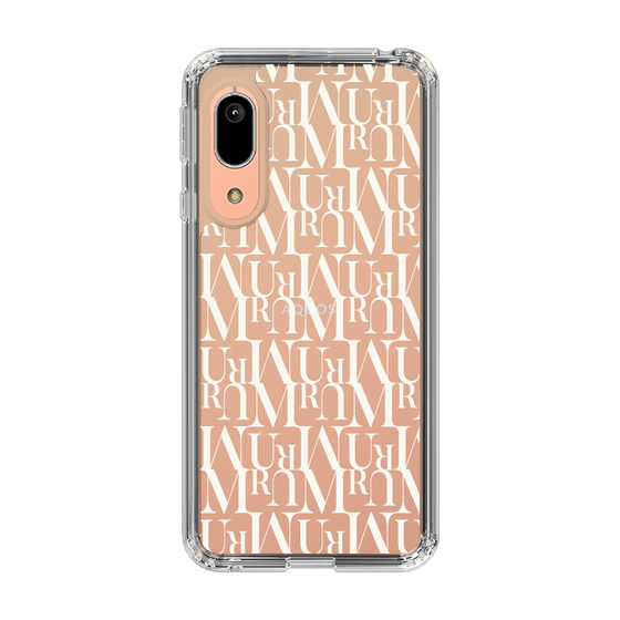 Slim Protection Case［ MURUA - Monogram - White ］