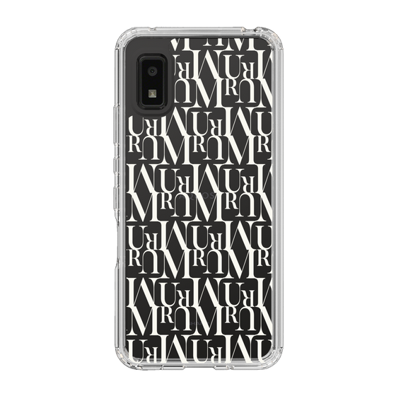 Slim Protection Case［ MURUA - Monogram - White ］