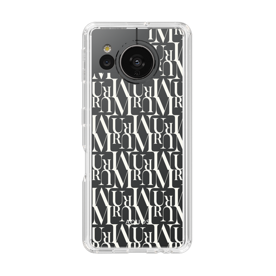Slim Protection Case［ MURUA - Monogram - White ］
