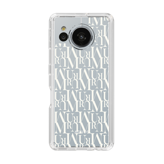 Slim Protection Case［ MURUA - Monogram - White ］