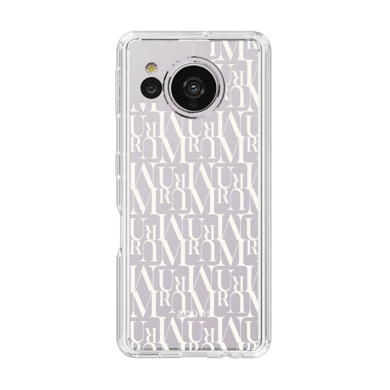 Slim Protection Case［ MURUA - Monogram - White ］