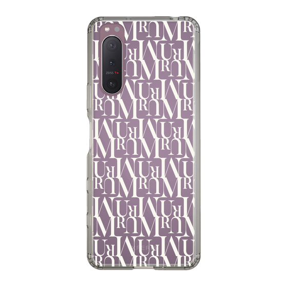 Slim Protection Case［ MURUA - Monogram - White ］