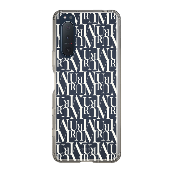 Slim Protection Case［ MURUA - Monogram - White ］