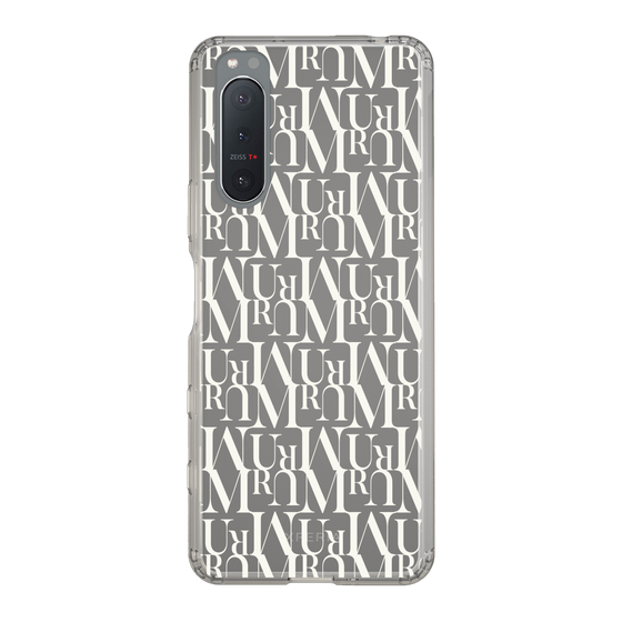 Slim Protection Case［ MURUA - Monogram - White ］