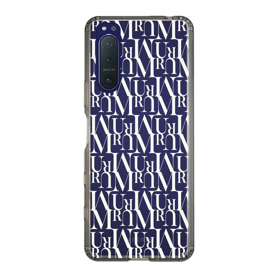 Slim Protection Case［ MURUA - Monogram - White ］
