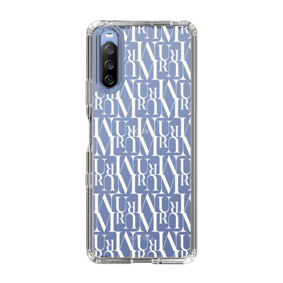 Slim Protection Case［ MURUA - Monogram - White ］