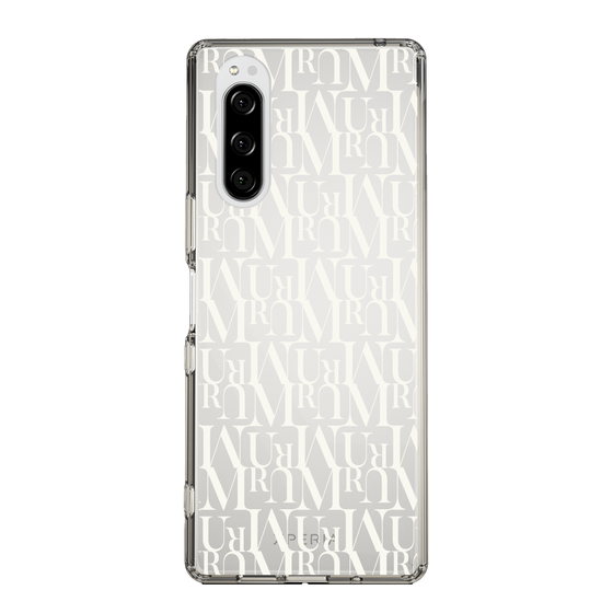 Slim Protection Case［ MURUA - Monogram - White ］