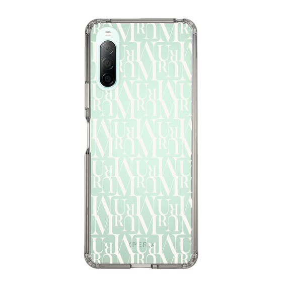 Slim Protection Case［ MURUA - Monogram - White ］
