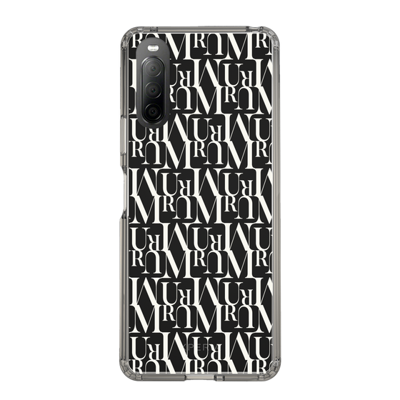 Slim Protection Case［ MURUA - Monogram - White ］