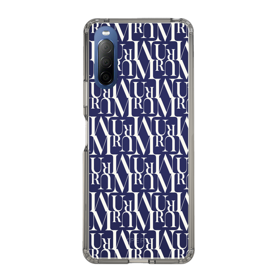 Slim Protection Case［ MURUA - Monogram - White ］