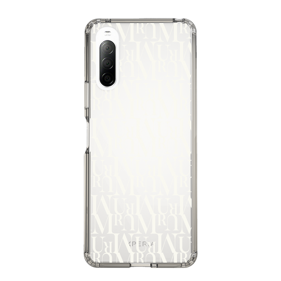 Slim Protection Case［ MURUA - Monogram - White ］