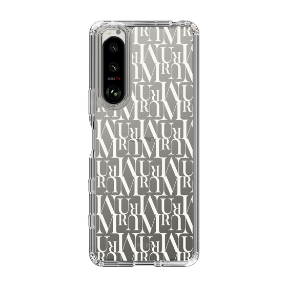 Slim Protection Case［ MURUA - Monogram - White ］