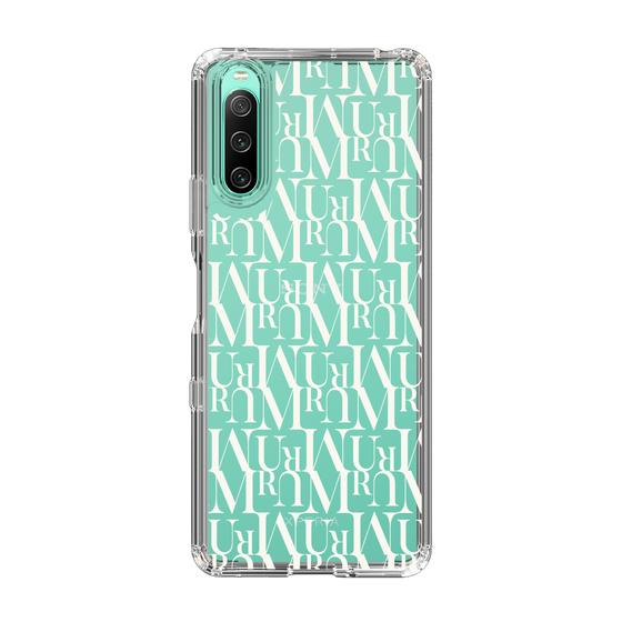 Slim Protection Case［ MURUA - Monogram - White ］