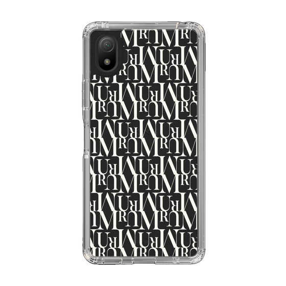 Slim Protection Case［ MURUA - Monogram - White ］