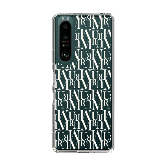 Slim Protection Case［ MURUA - Monogram - White ］