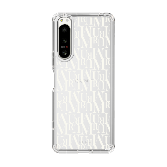 Slim Protection Case［ MURUA - Monogram - White ］