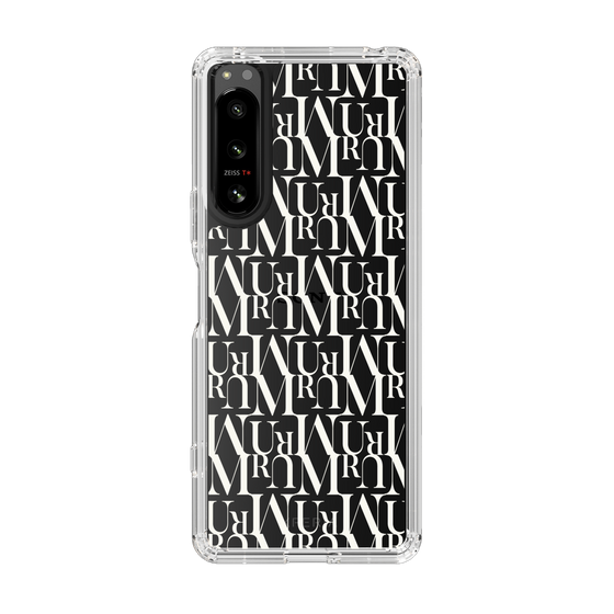 Slim Protection Case［ MURUA - Monogram - White ］