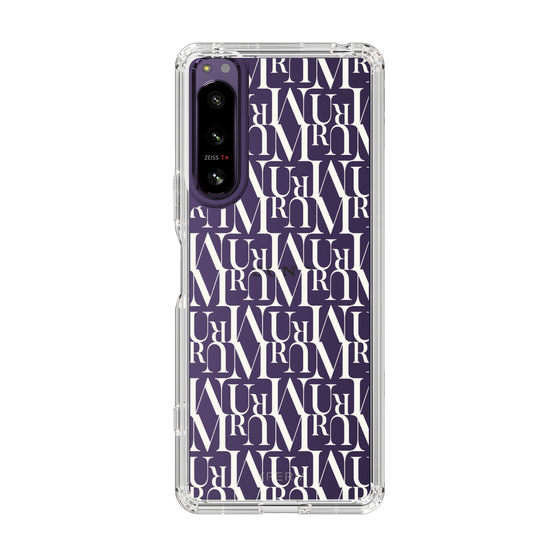 Slim Protection Case［ MURUA - Monogram - White ］