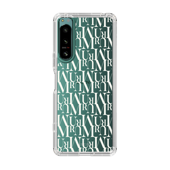 Slim Protection Case［ MURUA - Monogram - White ］
