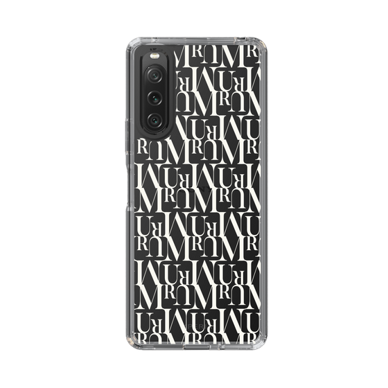 Slim Protection Case［ MURUA - Monogram - White ］
