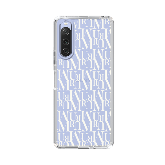 Slim Protection Case［ MURUA - Monogram - White ］